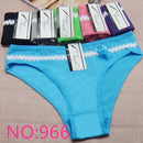 Free shipping 5pcs/lot Hot Selling Cotton women's briefs sexy low-waist panties Ladies briefs Ladies Cotton Briefs underwear-NO 966 MIX COLORS-M-JadeMoghul Inc.