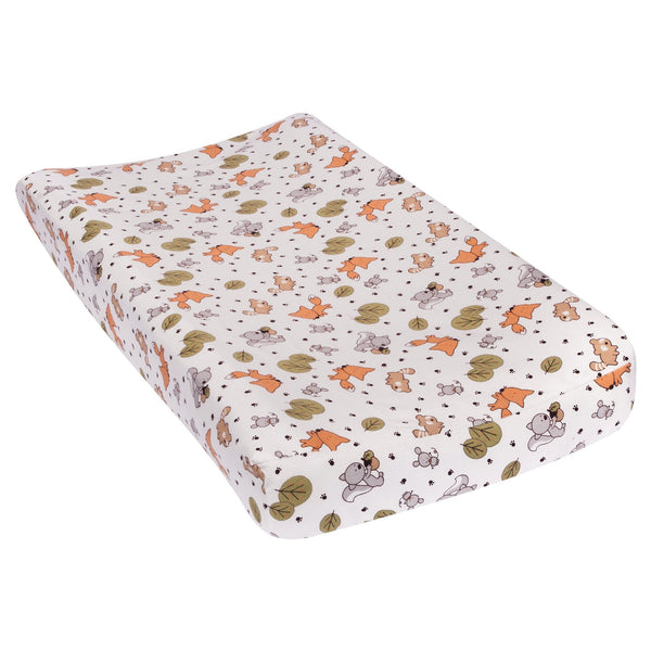 Friendly Forest Deluxe Flannel Changing Pad Cover-WHIM-U-JadeMoghul Inc.