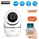 Fuers 1080P IP Camera Tuya APP Automatic tracking Home Security Indoor Camera Surveillance CCTV Wireless WiFi Camera Baby Monito JadeMoghul Inc.