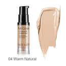 Full Coverage Liquid Make Up Base Foundation-04 Warm Natural-JadeMoghul Inc.