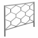 Furniture Affordable Furniture - 1" x 59.75" x 47" Silver, Queen or Full size - Headboard/Footboard HomeRoots