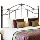 Furniture Affordable Furniture - 114" x 101" Black/Full/Queen Size - Headboard/Footboard HomeRoots