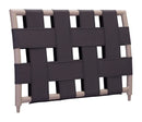 Furniture Cheap Furniture - 28.7" x 2" x 19.5" Taupe & Brown, Mesh, Powder Coated Aluminum, Beach Arm Side/Backrest HomeRoots