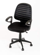 Furniture Cheap Furniture - 41"Black Mesh and Plastic HomeRoots