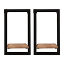 Furniture Modern Furniture - Set of Mini Functional Shelves HomeRoots