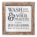 Furniture Modern Furniture - Wash Your Hands Say Your Prayers HomeRoots