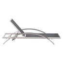 Furniture Rustic Furniture - 29.9" X 75.6" X 36" Faux Chaise Lounge HomeRoots