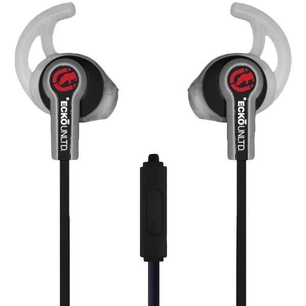 Fuse Sport Earbuds with Microphone (Black)-Headphones & Headsets-JadeMoghul Inc.