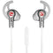 Fuse Sport Earbuds with Microphone (White)-Headphones & Headsets-JadeMoghul Inc.