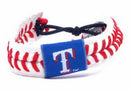 Gamewear MLB Leather Wrist Band - Rangers-Gamewear-JadeMoghul Inc.