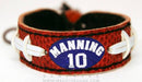 Gamewear NFL Leather Classic Wristband - Eli Manning- Giants-LICENSED NOVELTIES-JadeMoghul Inc.