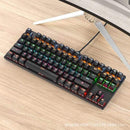 Gaming Mechanical Keyboard Game Anti-ghosting  RGB Mix Backlit Blue Switch 87key teclado mecanico For Game Laptop PC JadeMoghul Inc. 