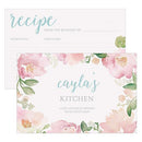 Garden Party Recipe Cards (Pack of 1)-Wedding Reception Accessories-JadeMoghul Inc.