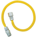 Gas Dryer & Water Heater Flex-Line (3/8" OD (1/2" FIP x 1/2" MIP) x 36")-Dryer Connection & Accessories-JadeMoghul Inc.