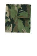 General Accessories Port Authority Core Printed Fleece Blanket. BP61 Port Authority