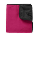 General Accessories Port Authority Fleece & Poly Travel Blanket. TB850 Port Authority