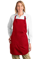 General Accessories Port Authority Full-Length Apron with Pocket . A500 Port Authority