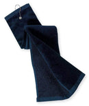 General Accessories Port Authority Grommeted Tri-Fold Golf Towel. TW50 Port Authority