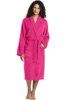 General Accessories Port Authority Plush microFleece Shawl Collar Robe. R102 Port Authority