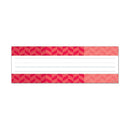 Ombre Poppy Red Herringbone Name Plates - Paint-General-JadeMoghul Inc.