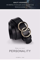 Genuine Leather Designer Buckle Belt