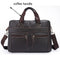 Genuine Leather Shoulder Bag / Business Laptop Bag / Handbag-312coffee-China-JadeMoghul Inc.