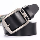 Genuine leather strap designer belts men high quality leather belt men belts cummerbunds luxury brand men belt-nz323-black-105cm 29to31 inch-JadeMoghul Inc.