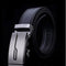 Genuine Luxury Leather Men Belt / Metal Automatic Buckle-G-110cm-JadeMoghul Inc.