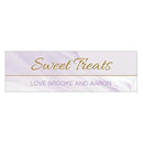 Geo Marble Small Rectangular Favor Tag Pewter Grey (Pack of 1)-Wedding Favor Stationery-Pewter Grey-JadeMoghul Inc.