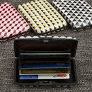 Geometric design aluminium wallets from gifts by fashioncraft-Personalized Gifts for Women-JadeMoghul Inc.