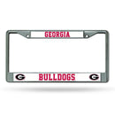 Unique License Plate Frames Georgia Chrome Frame