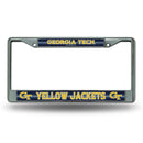 Audi License Plate Frame Georgia Tech Bling Chrome Frame