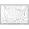 GIANT US MAP 48IN X 72IN-Arts & Crafts-JadeMoghul Inc.