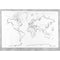 GIANT WORLD MAP 48IN X 72IN-Arts & Crafts-JadeMoghul Inc.