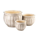 Home Decor Ideas Antique Stone Planter Trio