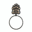 Decoration Ideas Iron Bear Paw Towel Ring