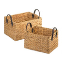 Gifts Living Room Decor Ideas Wicker Storage Baskets Duo Koehler