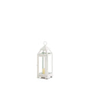 Lantern Lights Mini Country White Open Top Lantern