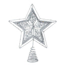 Cheap Home Decor Silver Star Tree Topper