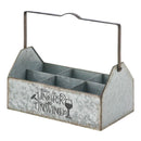 Home Decor Ideas Galvanized Metal Wine Caddy