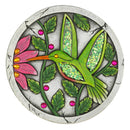 Outdoor Garden Decor Green Hummingbird Garden Stepping Stone