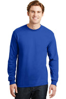 Gildan - Dry lend 50 Cotton 50 Poly Long Sleeve T-Shirt. 8400-T-shirts-Royal-2XL-JadeMoghul Inc.