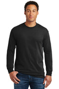 Gildan - Heavy Cotton 100% Cotton Long Sleeve T-Shirt. 5400-T-shirts-Black-2XL-JadeMoghul Inc.