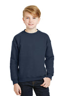Gildan - Youth Heavy BlendCrewneck Sweatshirt. 18000B-Sweatshirts/Fleece-Navy-XL-JadeMoghul Inc.