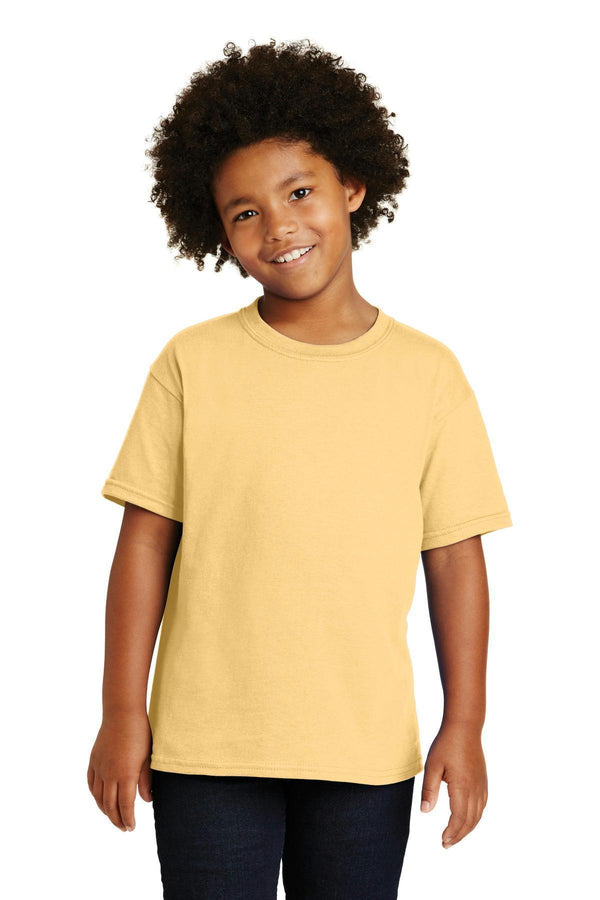 Gildan - Youth Heavy Cotton 100% Cotton T-Shirt. 5000B-Youth-Yellow Haze-S-JadeMoghul Inc.