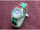 Girl Children's Gift Fabric Strap Learn Time Tutor Watch-as picture 1-JadeMoghul Inc.