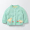 Girl Front Open Applique design Cardigan Sweater-as picture-18M-JadeMoghul Inc.
