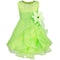 Girl Organza Ruffle And Crystal Party Dress-green-9M-JadeMoghul Inc.