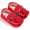 Girl Summer Cute Slip On Suede Loafers-Beige-0-6 Months-JadeMoghul Inc.