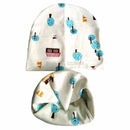 Girls 100% Cotton Printed Beanie And Scarf Set-House Tree Set-JadeMoghul Inc.